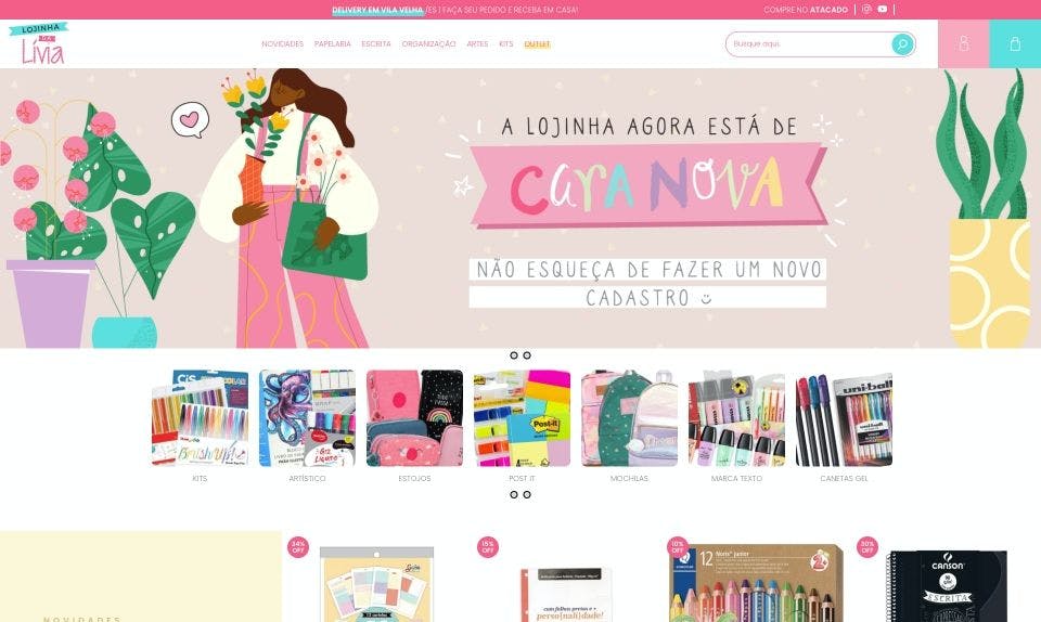 E-commerce Lojinha da Lívia